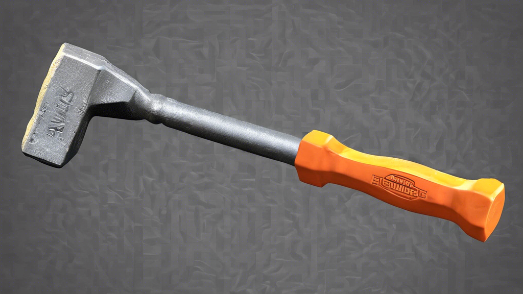 ESTWING Bricklayer's/Mason's Hammer - 22 oz Masonry Tool with Forged Steel Construction & Shock Reduction Grip - E6-22BLC