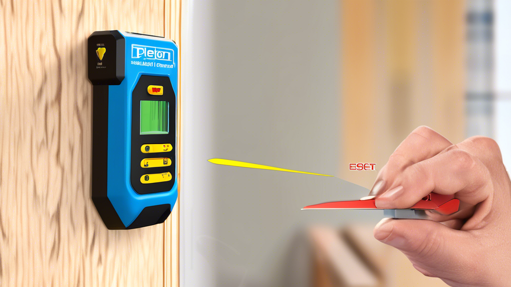 Stud Finder Wall Scanner - 5 in 1 Stud Finder Tool with Intelligent Microprocessor Chip and HD LCD Display, Stud Detector Beam Finders for the Center and Edge of Wood AC Wire Metal Studs Joist Pipe