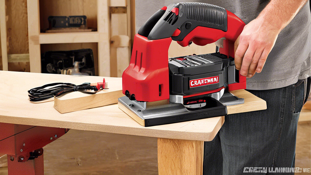 CRAFTSMAN Planer, 15 Amp, For Benchtops, Two Knife Solid Steel Cutter Head (CMEW320)