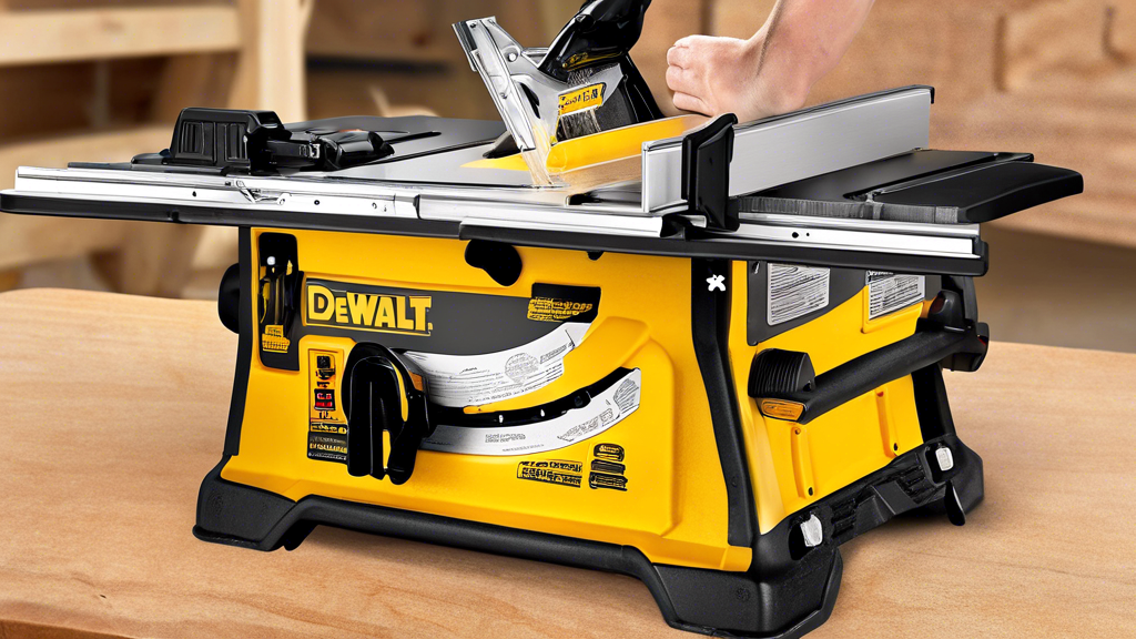 DEWALT (DWE7491RS) 10-Inch Table Saw, 32-1/2-Inch Rip Capacity, Yellow/Black/Silver